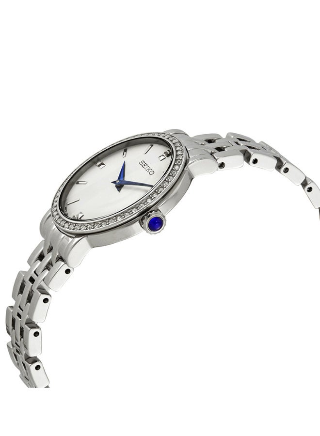 سيكو ساعة سيكو دريس انالوج كوارتز بمينا من الفولاذ المقاوم للصدأ للسيدات SFQ811P1 - Image 3